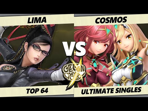 GOML X - Lima (Bayonetta) Vs. Cosmos (Pyra Mythra) Smash Ultimate - SSBU
