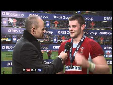 Six Nations Wales v France Final Grand Slam Win 2012