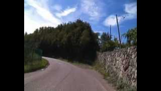 preview picture of video 'discesa in bici da Montecchio-Montericco ( Comune di Negrar ).avi'