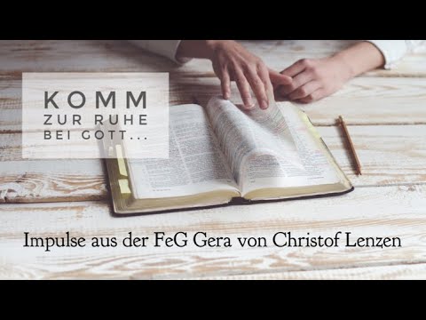 15.05.2020 - Psalm 23, 5: Du salbst mein Haupt mit Öl