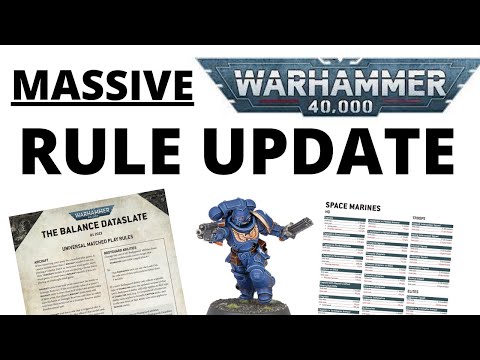 ENORMOUS Warhammer 40K Changes - Every Army's Changes from Balance Dataslate + Points Updates