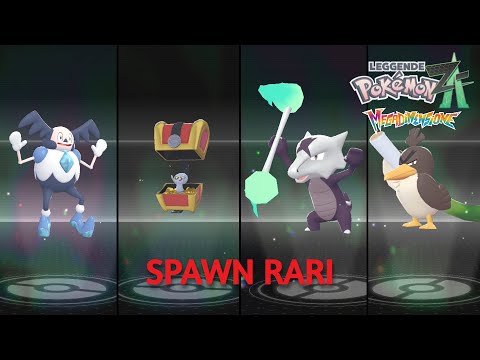 Tutti i Pokemon Rari nelle Distorsioni del DLC Megadimensione di Leggende Pokemon ZA