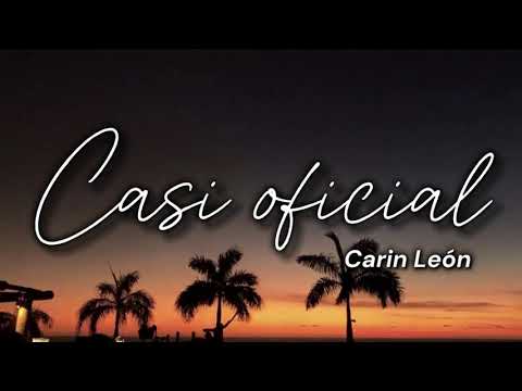 No quiero irme, dame una razón pa' arrepentirme.Te juro que con una sola..🎶CASI OFICIAL - Carin León