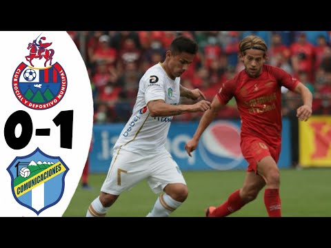 Municipal vs. Comunicaciones 0-1 GOAL and SUMMARY | FINAL - 1ST LEG