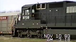 Cayuga Subdivision - St. Thomas Yard. November 10, 1993
