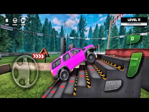 Offroad Car Driving Game | Pink SUV | Offroad Fest-4x4 SUV Simulator – Android Gameplay