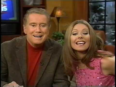 Kelly Ripa Guest Co-hosts with Regis - Live With Regis - January 10, 2001