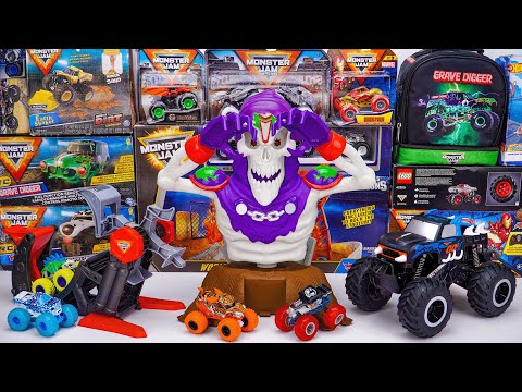 Monster Jam Collection Unboxing Review | Monster Jam Mini Freestyle Flip Arena Playset