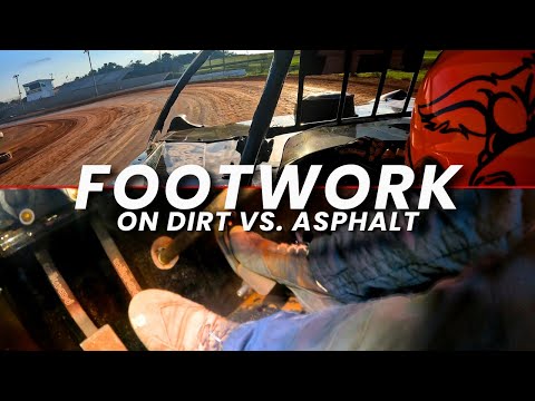 Dirt Late Model Footwork on Dirt and Asphalt; Pedal Cam at Smoky Mountain & Anderson Motor Speedway