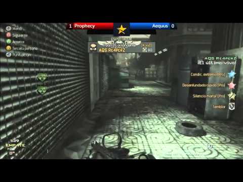 Dreamhack Valencia : Prophecy vs AeQuus : WBR2 - Map 2 Part 1 (English Comms)
