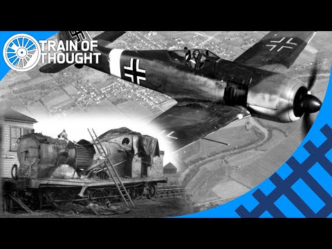 The steam train that took down a German fighter plane - LB&SC D3 VS Focke Wulf 190