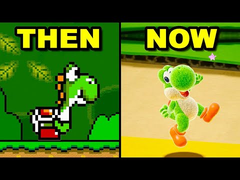 Yoshi Evolution in Games [1990 - 2022]
