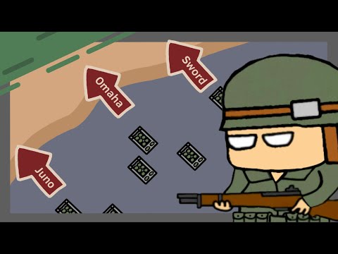 D-Day Animation || Animated History