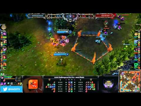 Copenhagen Wolves Vs. Supa Hot Crew Map 3 - Semi-finals - EUW Challenger Series #14