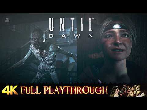 UNTIL DAWN : REMAKE | FULL GAME MOVIE Walkthrough 4K 60FPS RTX [No Commentary]