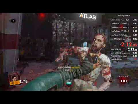 [World Record] Exo Zombies Carrier Speedrun Exo Upgrades% in 7m07s