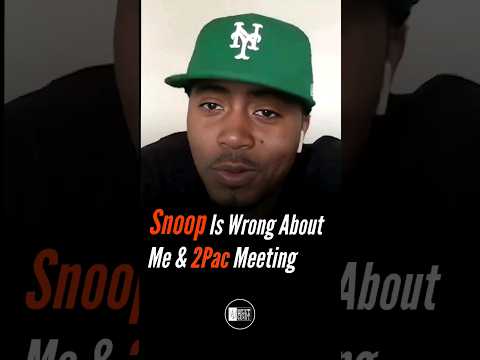 NAS CORRECTS Snoop Dogg, "He Was Wrong" about 2Pac ! 👀🤝🏼🔥