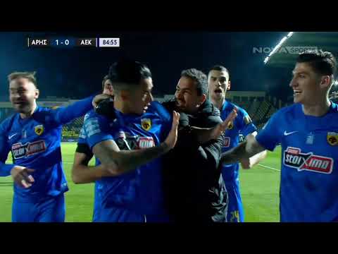 FC Aris Salonic 2-1 FC AEK Athlitiki Enosis Konsta...