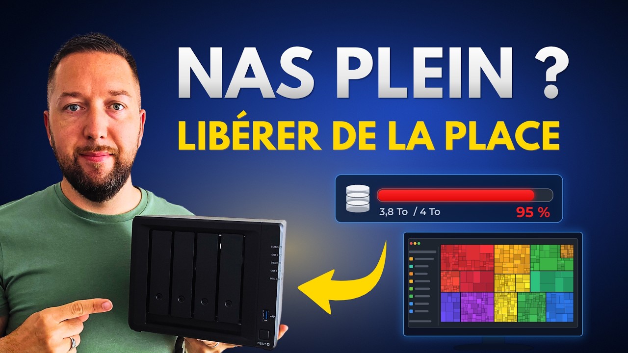 Comment trouver ce qui remplit votre NAS Synology ?
