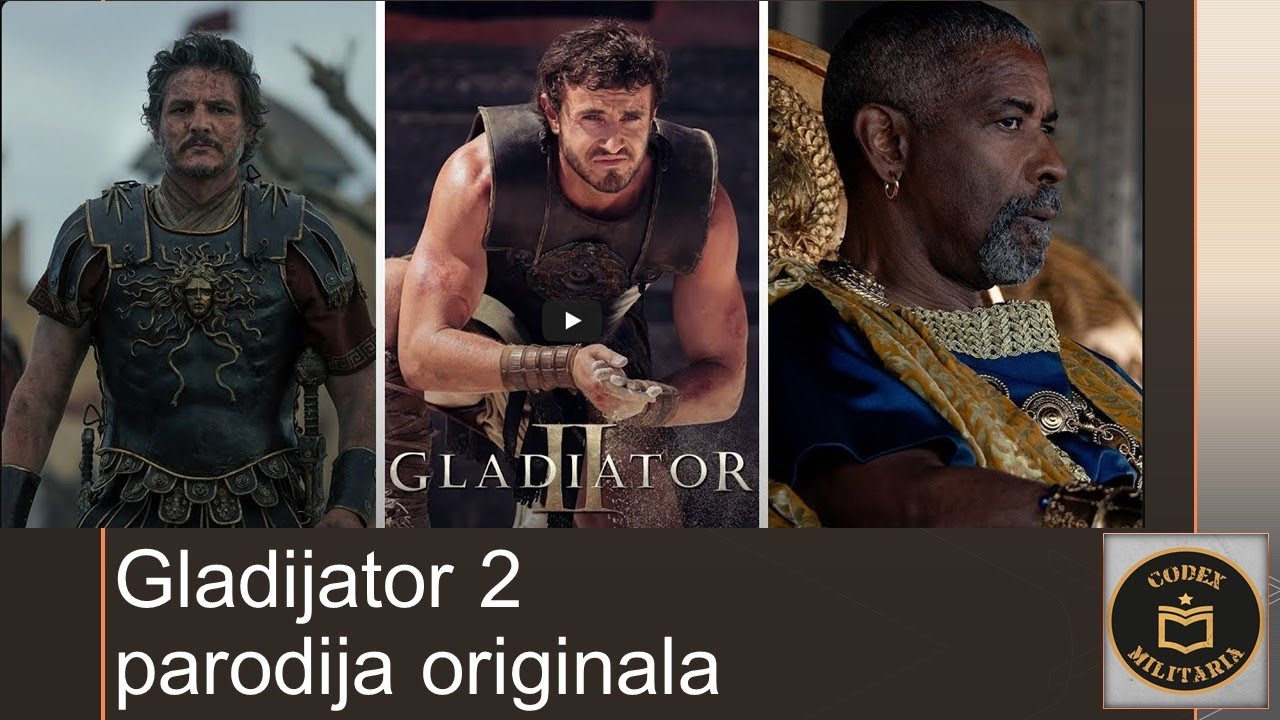 Gladijator 2 - parodija originala