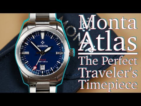 Monta Atlas Review - The Perfect Traveler's Timepiece - A Modern GMT Designed For Every Occassion