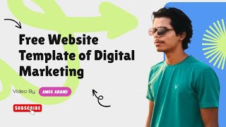 Free Digital Marketing Website Template | Design Your Site Like a Pro!