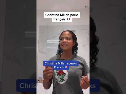 Christina Milian qui parle français avec Matt Pokora