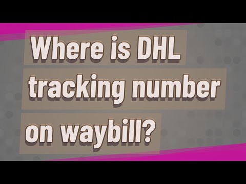 DHL追跡番号を調べる