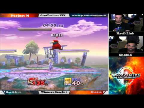 OverZaelous XIX: Shokio (ZSS) vs. HavikLink (Wario)