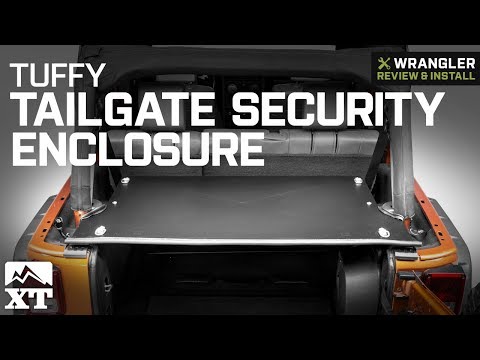 Jeep Wrangler JK Tuffy Tailgate Security Enclosure (2007-2018) Review & Install