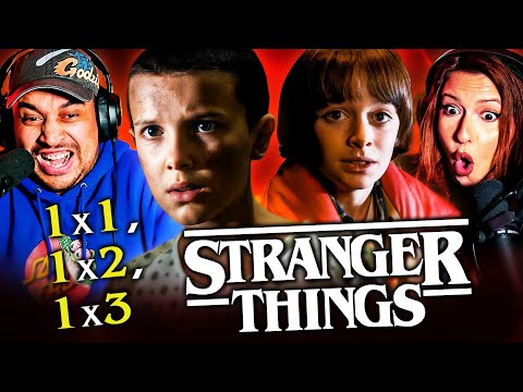STRANGER THINGS SEASON 1 EPISODES 1, 2 & 3 REACTION! – THE MYSTERY BEGINS IN HAWKINS – REVIEW