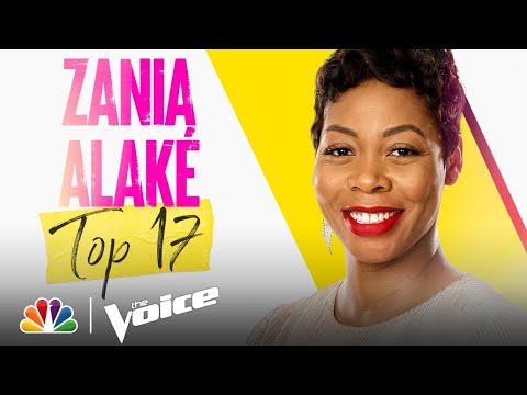 Zania Alaké Sings Ariana Grande's "Dangerous Woman" - The Voice Live Top 17 Performances 2021