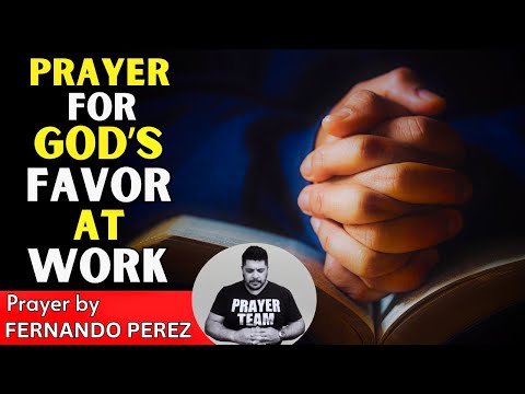Prayer For God’s Favor At Work | LIVE Morning Prayer With Evangelist Fernando Perez