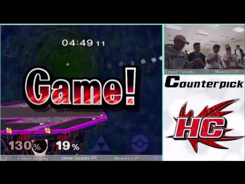 CPSpring2017 Melee Doubles - RR Bo3: Empire+Tanooky (RED) vs Marko64+L2P (BLUE)