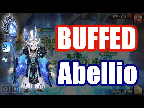 【Summoners War | Curry's RTA】The power BUFFED Abellio, so strong skill4 Druid's Wit!