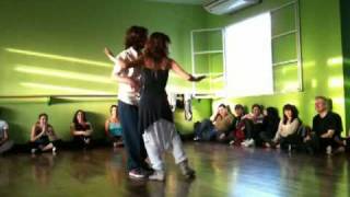 Cecilia Garcia y Serkan Gokcesu - performance at DNI - 09.25.10