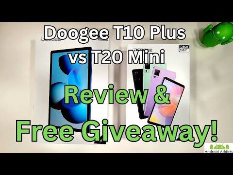 Doogee T10 Plus vs T20 Mini Review & Free Giveaway!