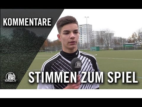 Stimme zum Spiel | SC VW 04 Billstedt U16 - Kummerfelder SV U16 (8. Spieltag, B-Oberliga)