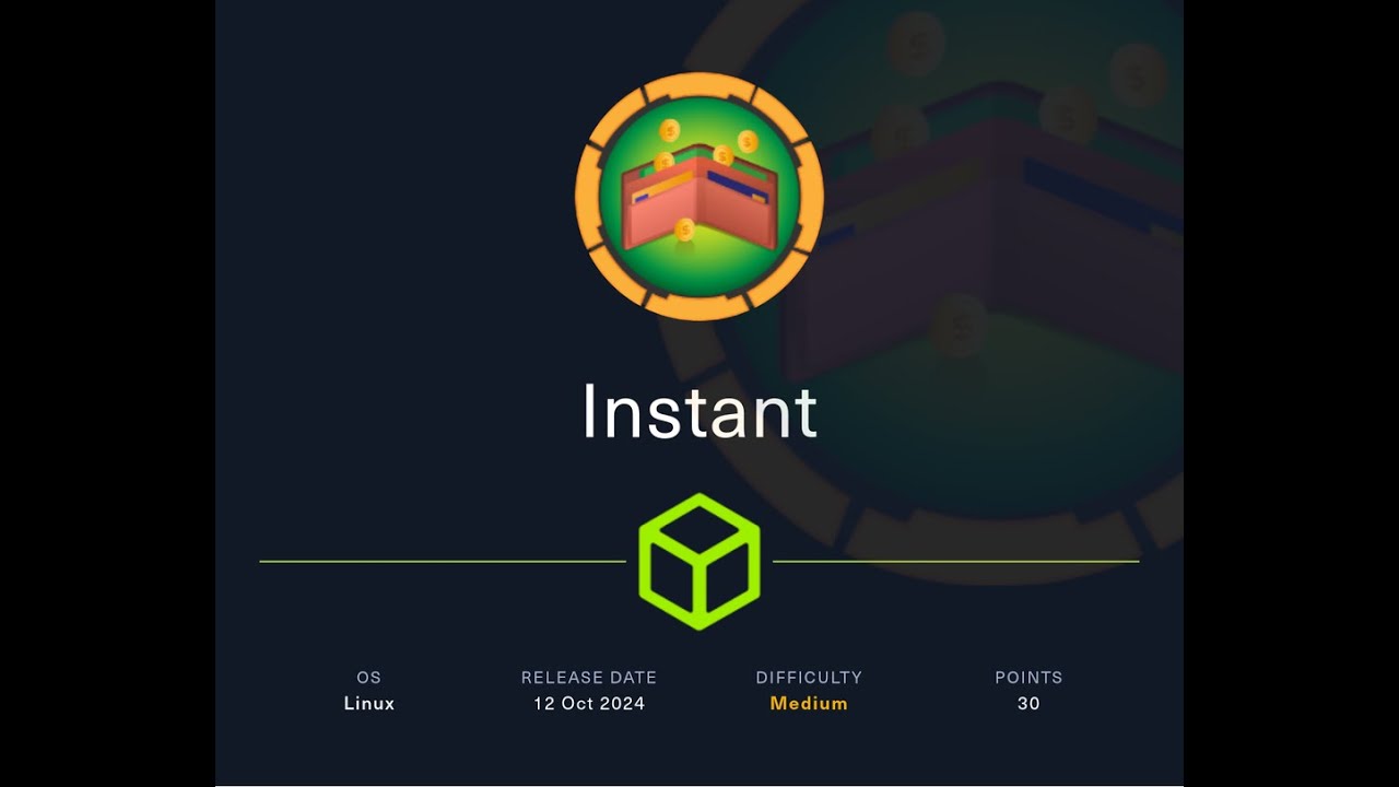 HTB walkthrough - instant