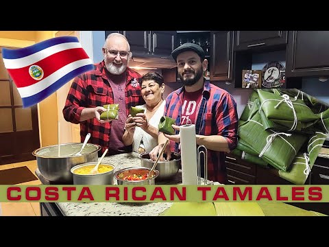 Making Costa Rican Tamales For Christmas