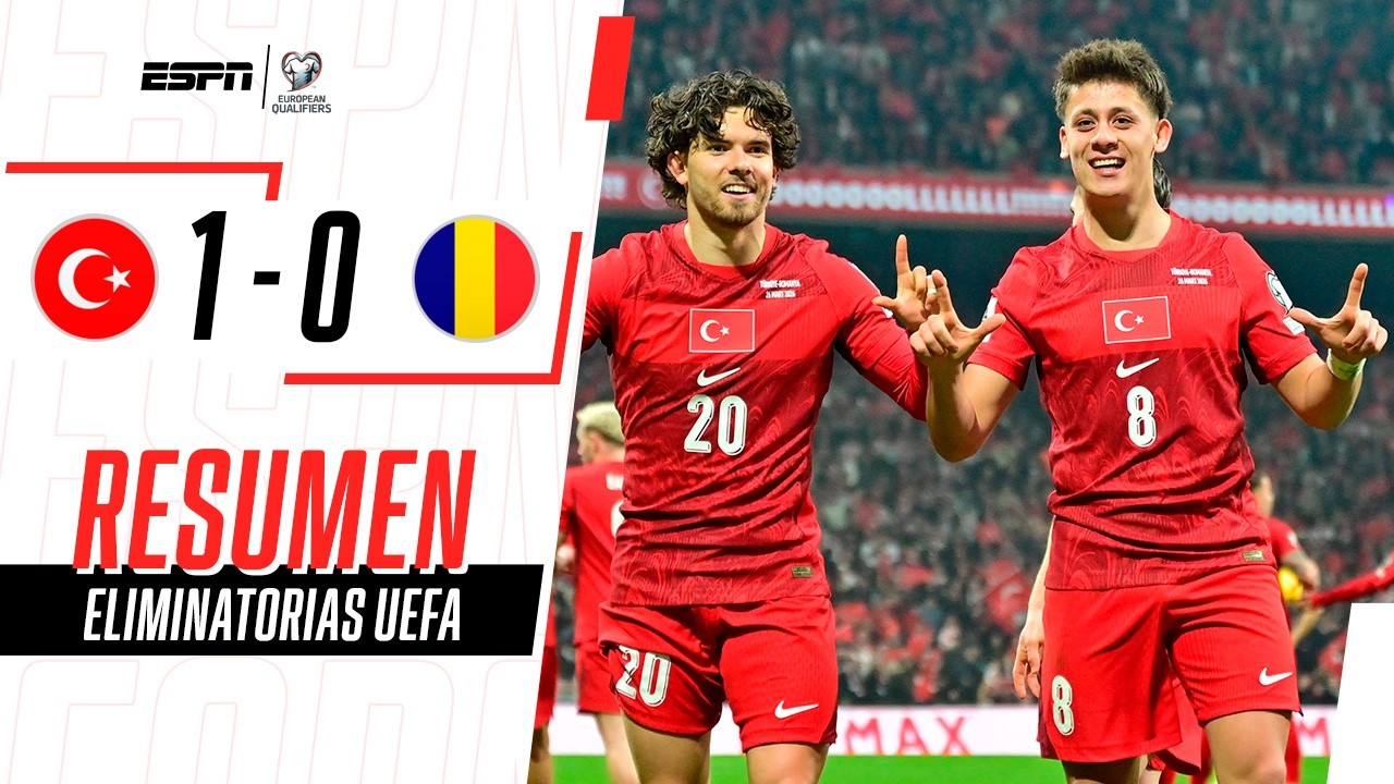 ASISTENCIA TOP DE ARDA GÜLER PARA EL TRIUNFO TURCO EN LAS SEMIS | Turquía 1-0 Rumania | RESUMEN