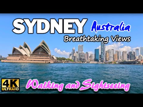 Thumbnail for SYDNEY AUSTRALIA 4K FERRY RIDE | Cinematic Video | Cruising into Circular Quay | BREATHTAKING VIEWS
