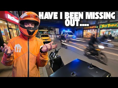 My First JustEat Shift In Almost A Year! Thursday Night Delivering In London - Not What I Expected!