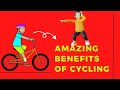 CYCLING BENEFITS CYCLING HEALTH BENEFITS CYCLING IS BEST SOCIAL FUN ACTIVITY COMIC MART