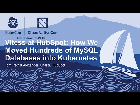 Vitess at HubSpot: How We Moved Hundreds of MySQL Databases into... - Tom Petr & Alex Charis