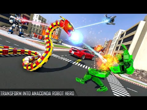Anaconda Robot Car Transformation