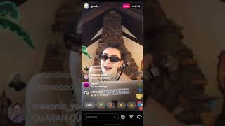 Charli xcx live  Grindr live Instagram dj set