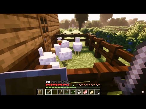 Masmask Let's Play - Starting a Farm and Getting Iron - #2 Minecraft Survival Chill Playthrough [NO COMMENTARY]