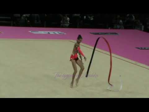 Lilit HARUTYUNYAN (ARM) ribbon - 2011 Montpellier worlds Qualifs