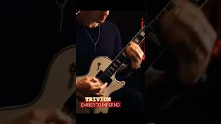 Trivium -EMBER TO INFERNO Intro Guitar #shorts #trivium #metal #guitar #lesson